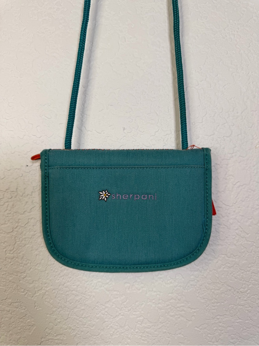 Sherpani Zoe Teal Small Crossbody Wallet Bag